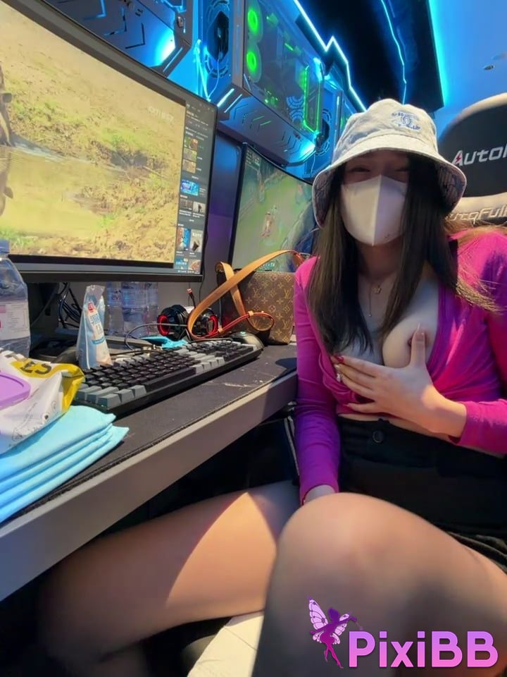 Lucky cat88 Expose little beauty Challenge public exposure golf course cybercafe taxi 05 PixiBB.COM 022