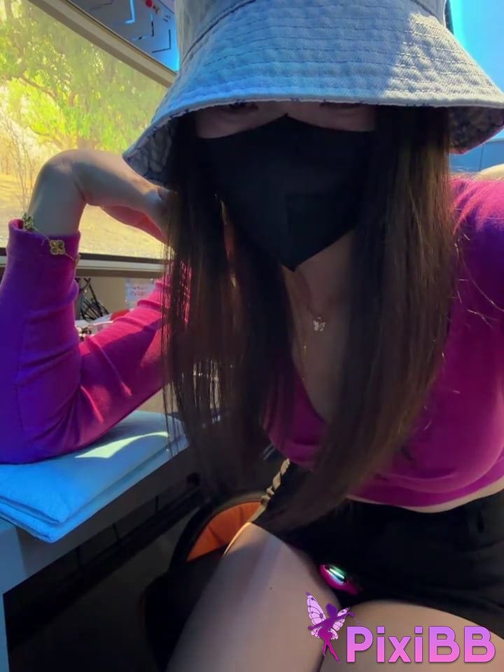 Lucky cat88 Expose little beauty Challenge public exposure golf course cybercafe taxi 04 PixiBB.COM 035