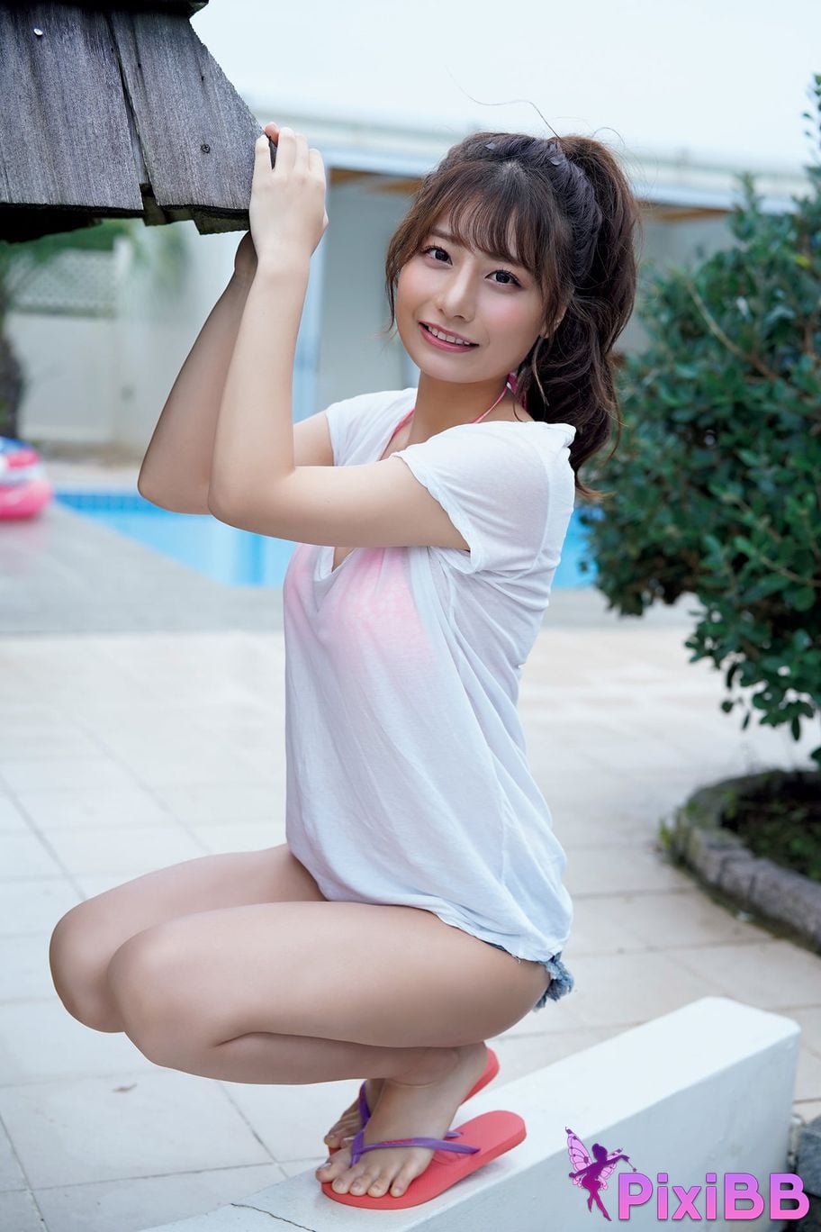 Japanese Idol Yuka Suzuki FLASH digital photo book scandal F cup Vol.1 PixiBB.COM 002