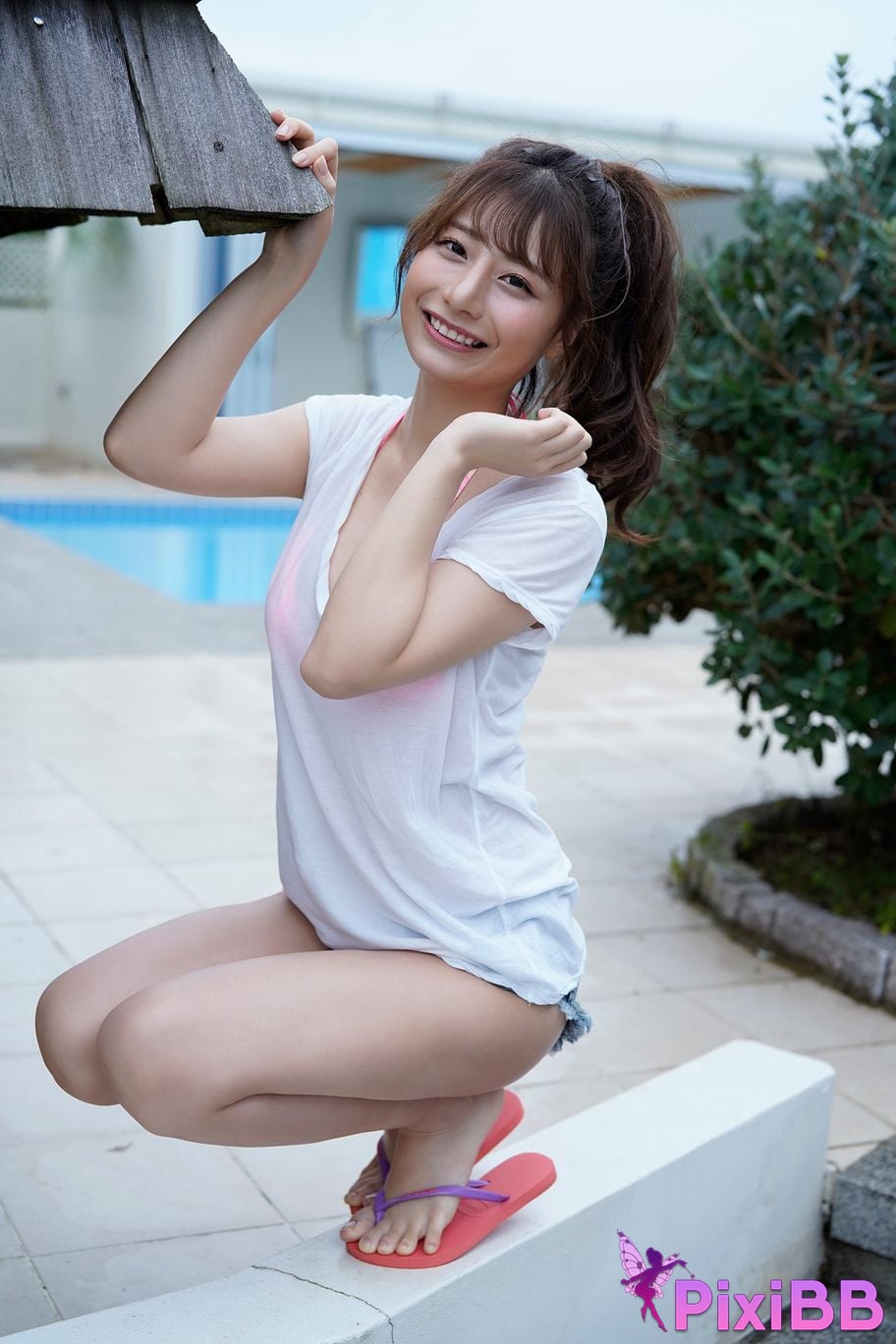 Japanese Idol Yuka Suzuki FLASH digital photo book scandal F cup Vol.1 PixiBB.COM 005