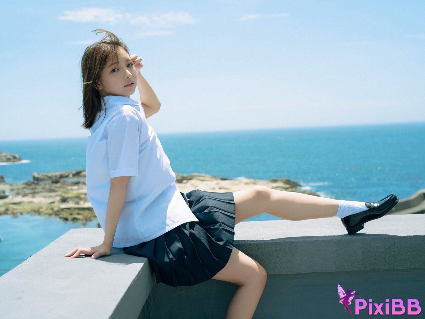 Japanese Idol Runa Ichinose FLASH digital photo book Ill never forget that summer PixiBB.COM 042