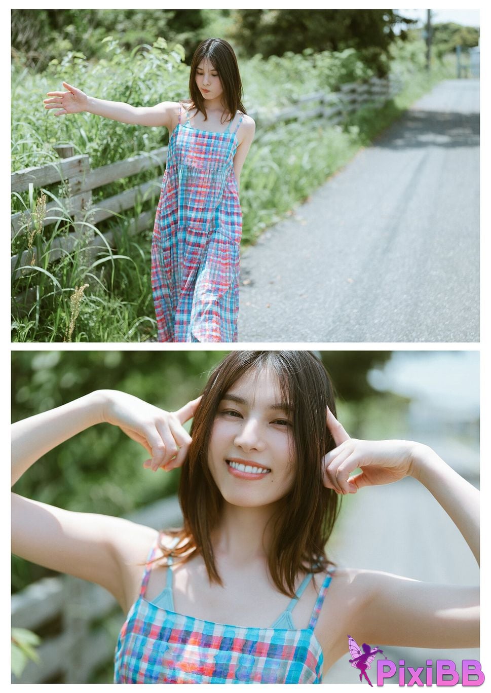 Japanese Idol Iori Sagara Summer Vibes Spisan gravure photo book PixiBB.COM 034