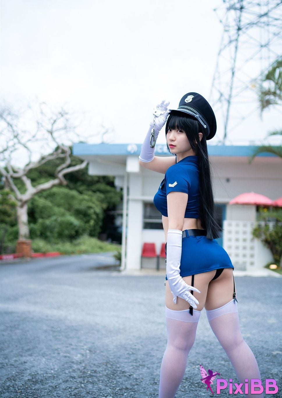 Japanese Idol Moe Iori Digital only YJ PHOTO BOOK photo collection Please wear your uniform properly PixiBB.COM 022