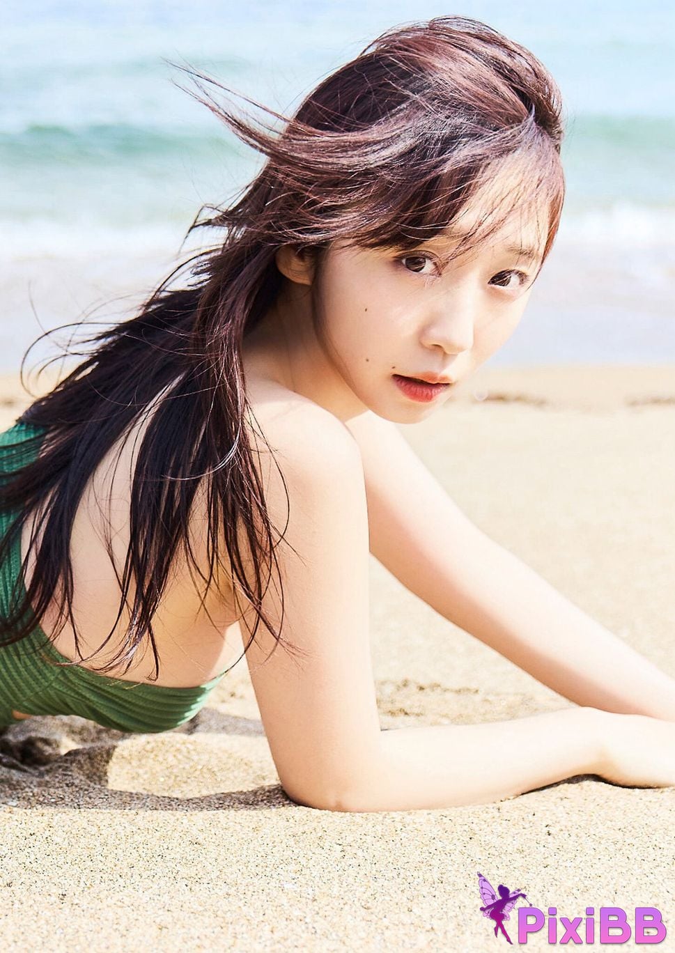 Japanese Idol Moe Iori Early summer capture plan Spisan gravure photo book PixiBB.COM 002