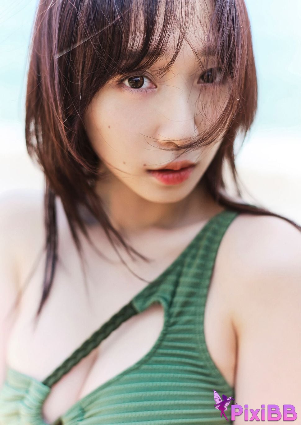 Japanese Idol Moe Iori Early summer capture plan Spisan gravure photo book PixiBB.COM 005