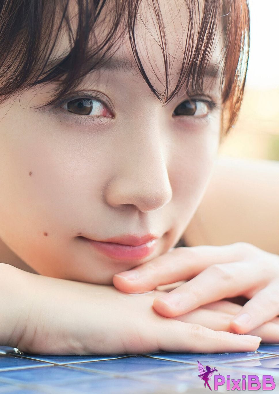 Japanese Idol Moe Iori Early summer capture plan Spisan gravure photo book PixiBB.COM 026