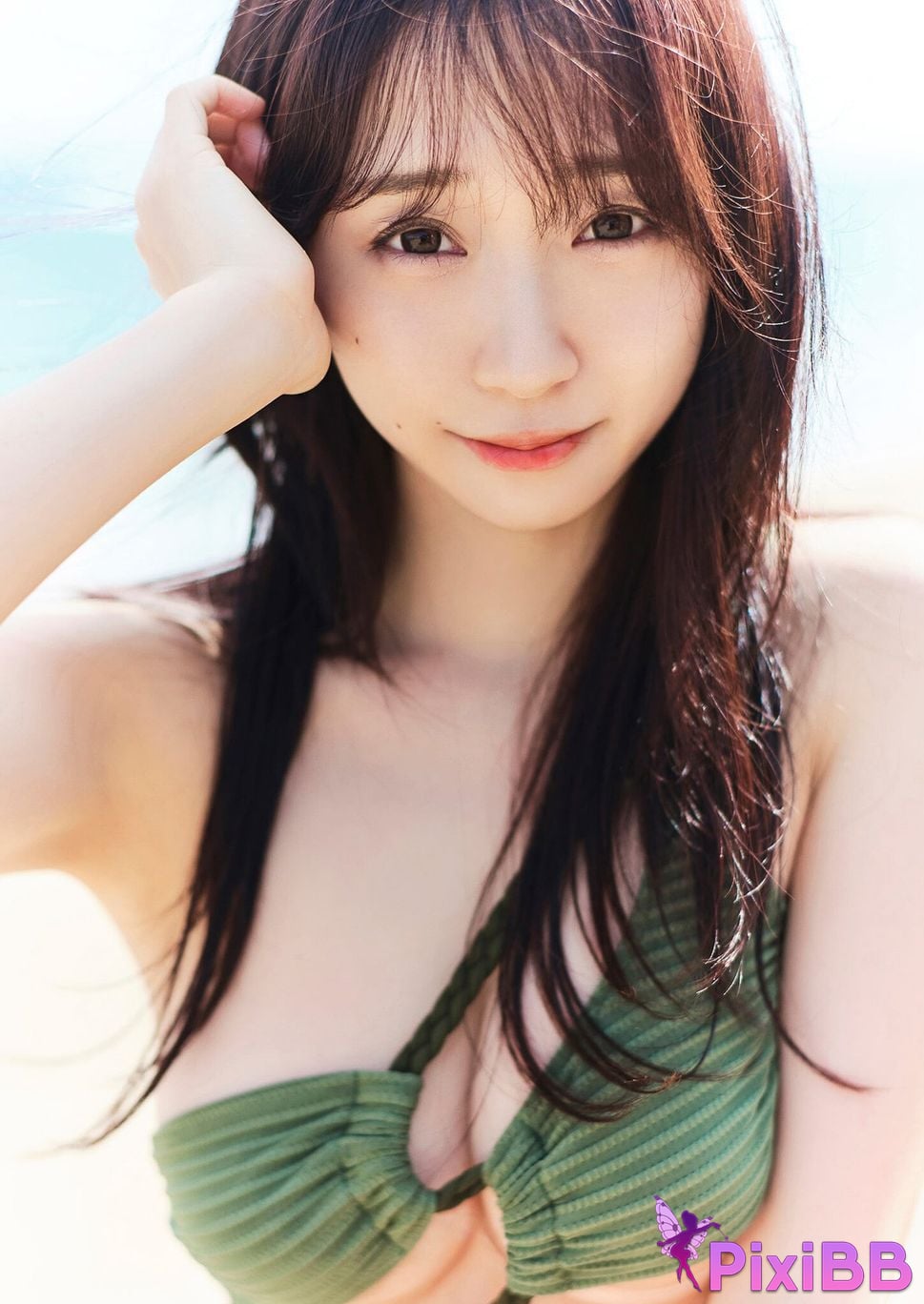 Japanese Idol Moe Iori Early summer capture plan Spisan gravure photo book PixiBB.COM 060