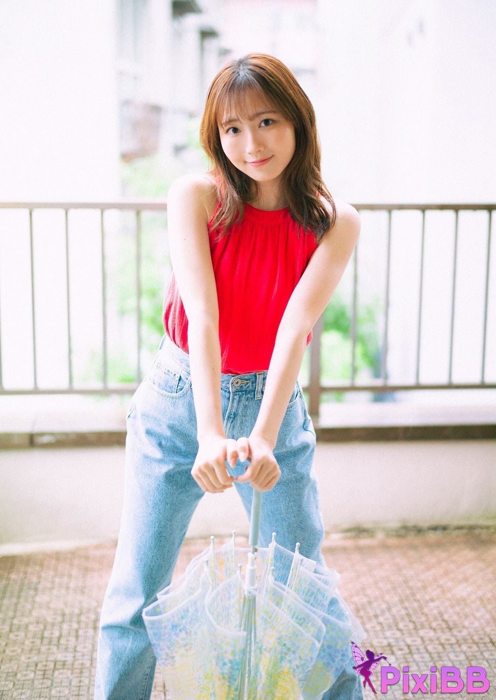 Japanese Idol Nagisa Aoyama Blue Line Spisan gravure photo book PixiBB.COM 004