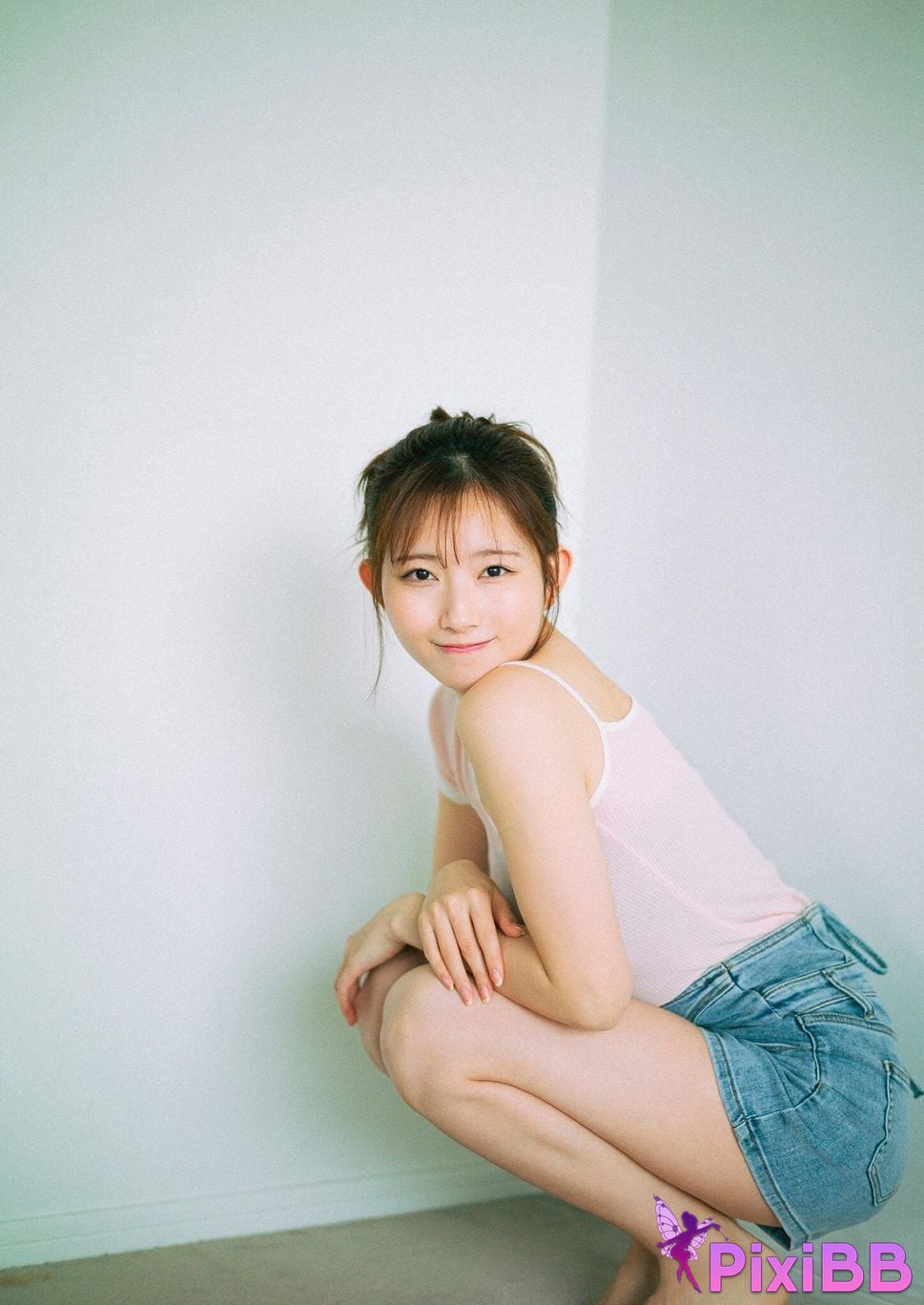 Japanese Idol Nagisa Aoyama Blue Line Spisan gravure photo book PixiBB.COM 027