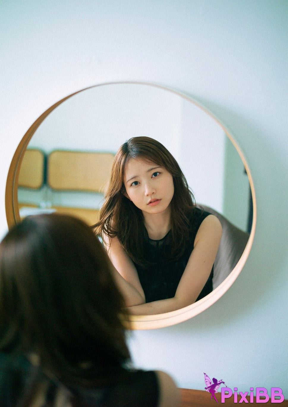 Japanese Idol Nagisa Aoyama Blue Line Spisan gravure photo book PixiBB.COM 029