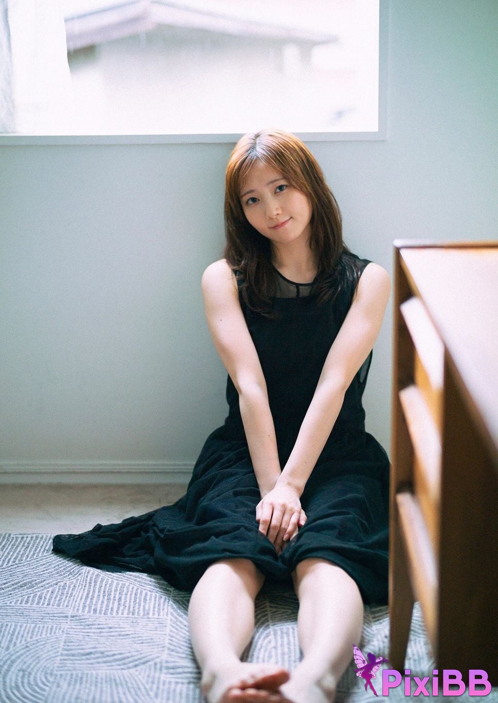 Japanese Idol Nagisa Aoyama Blue Line Spisan gravure photo book PixiBB.COM 030