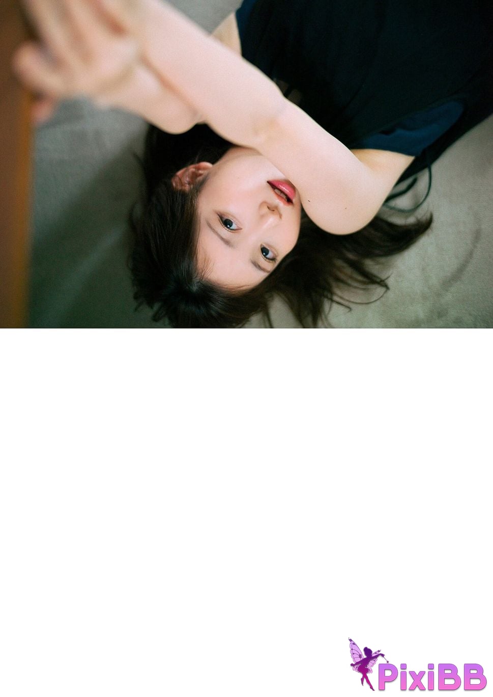 Japanese Idol Nagisa Aoyama Blue Line Spisan gravure photo book PixiBB.COM 036