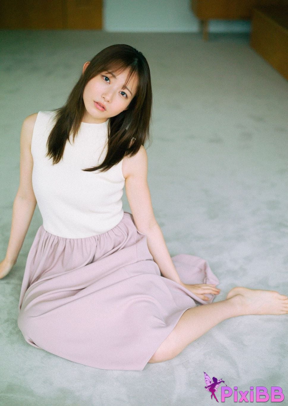 Japanese Idol Nagisa Aoyama Blue Line Spisan gravure photo book PixiBB.COM 039