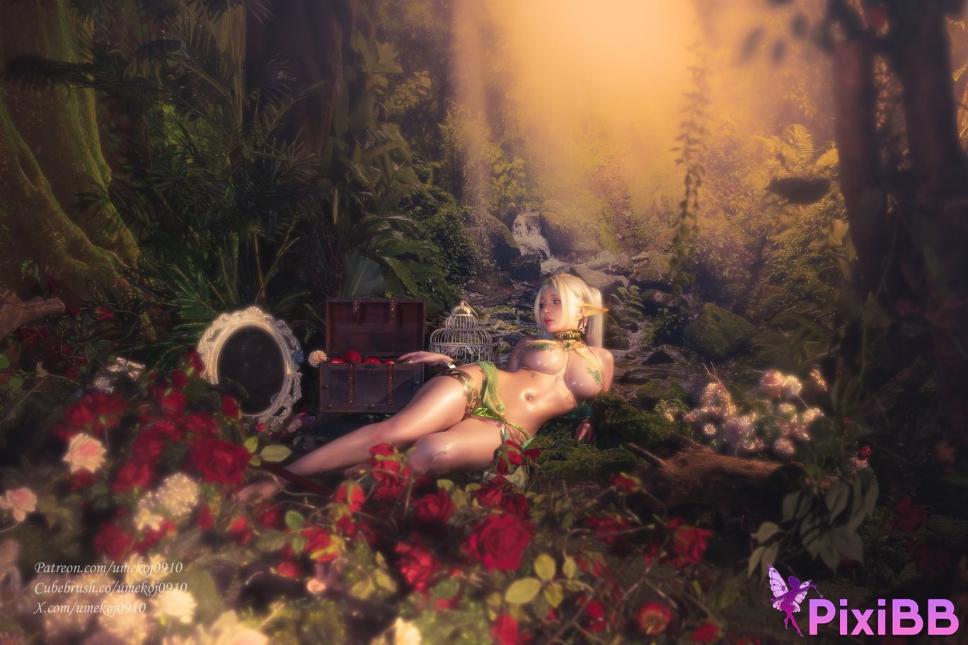 Umeko J Frieren x Rukkhadevata Outfit PixiBB.COM 35