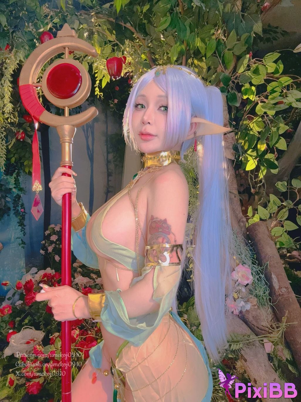 Umeko J Frieren x Rukkhadevata Outfit PixiBB.COM 67