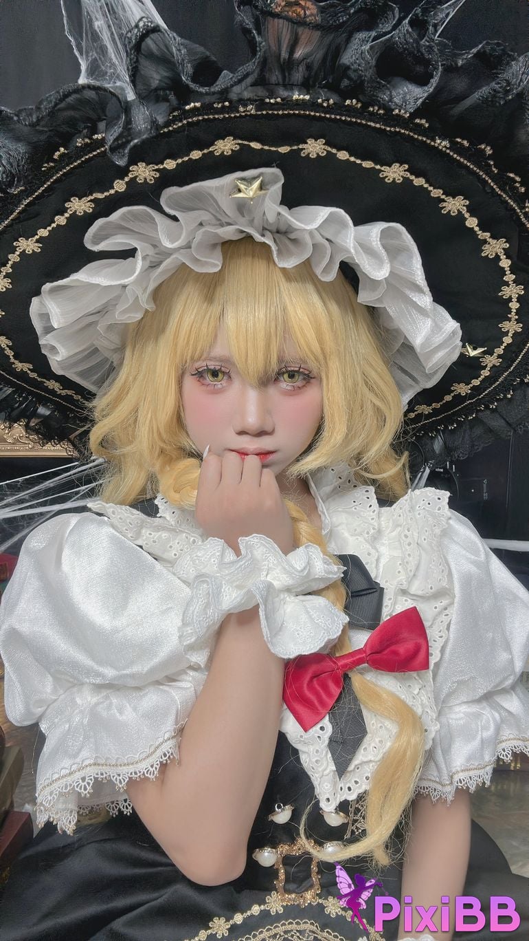 Cosplayer PoppaChan Marisa Touhou Project PixiBB.COM 043