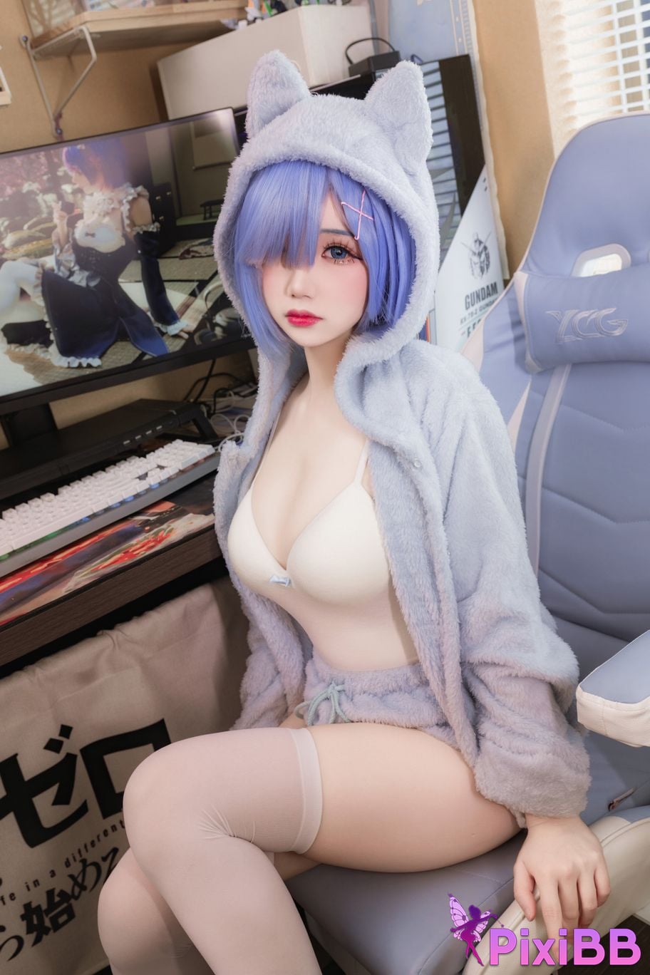 Cosplayer Xue Qing Astra Rem Cat PixiBB.COM 007