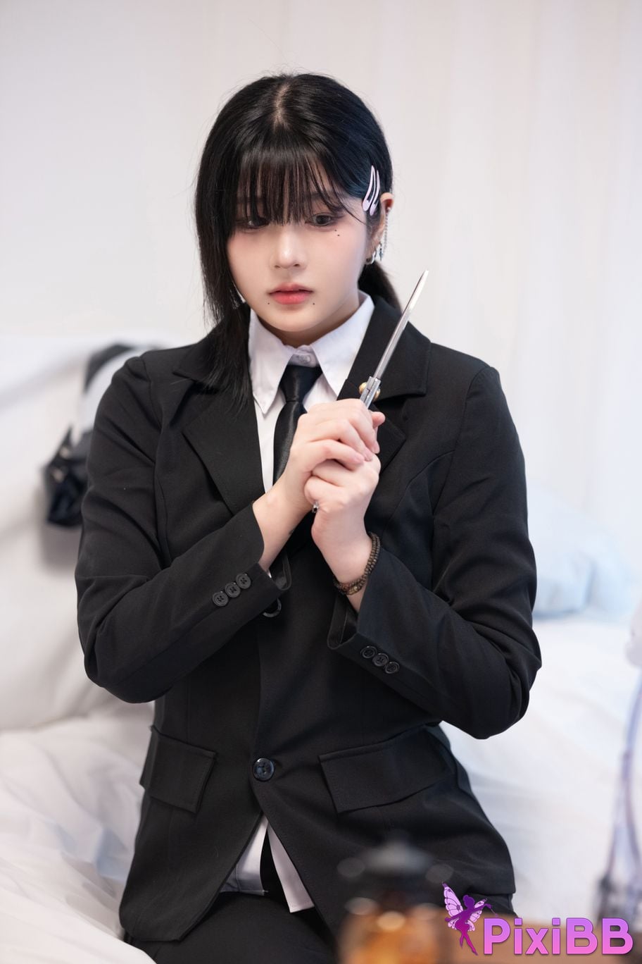 Jang Joo Zhangzhou Halloween halloween commemoration chain saw man Kobeni cosplay PixiBB.COM 003