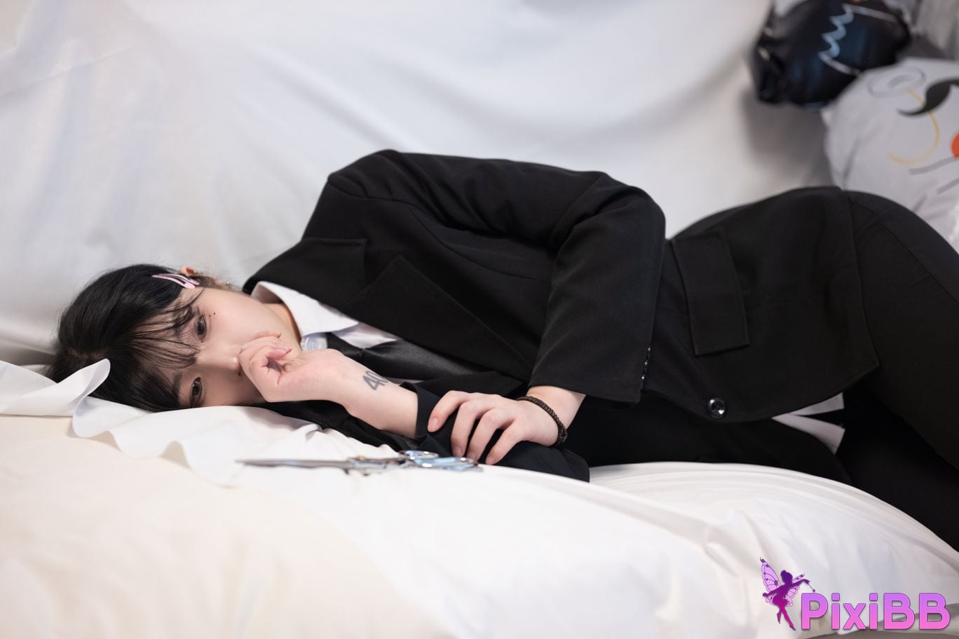 Jang Joo Zhangzhou Halloween halloween commemoration chain saw man Kobeni cosplay PixiBB.COM 004