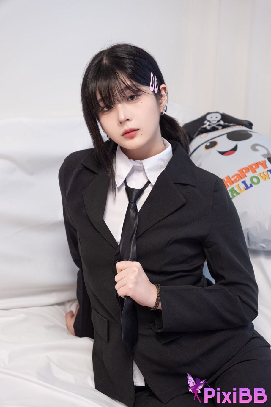 Jang Joo Zhangzhou Halloween halloween commemoration chain saw man Kobeni cosplay PixiBB.COM 016