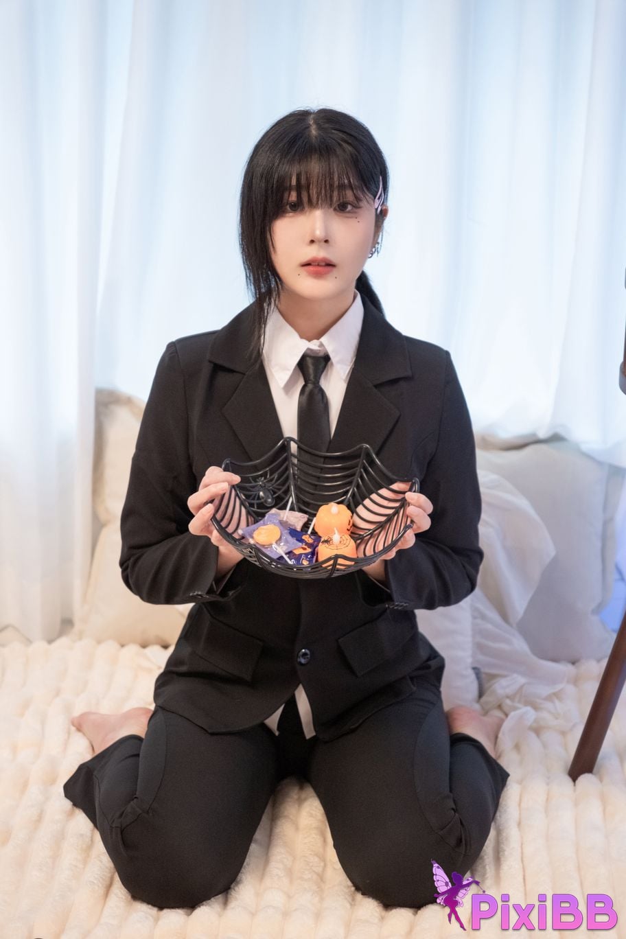 Jang Joo Zhangzhou Halloween halloween commemoration chain saw man Kobeni cosplay PixiBB.COM 019