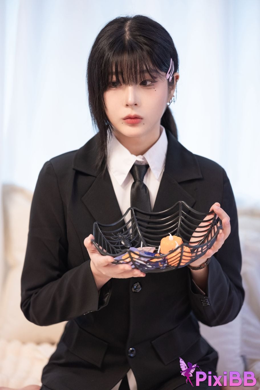 Jang Joo Zhangzhou Halloween halloween commemoration chain saw man Kobeni cosplay PixiBB.COM 020