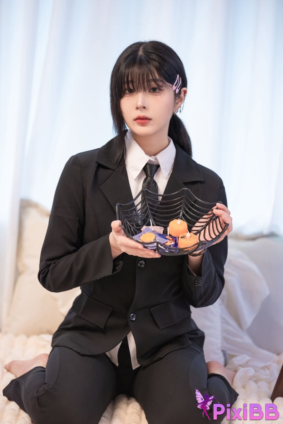 Jang Joo Zhangzhou Halloween halloween commemoration chain saw man Kobeni cosplay PixiBB.COM 021