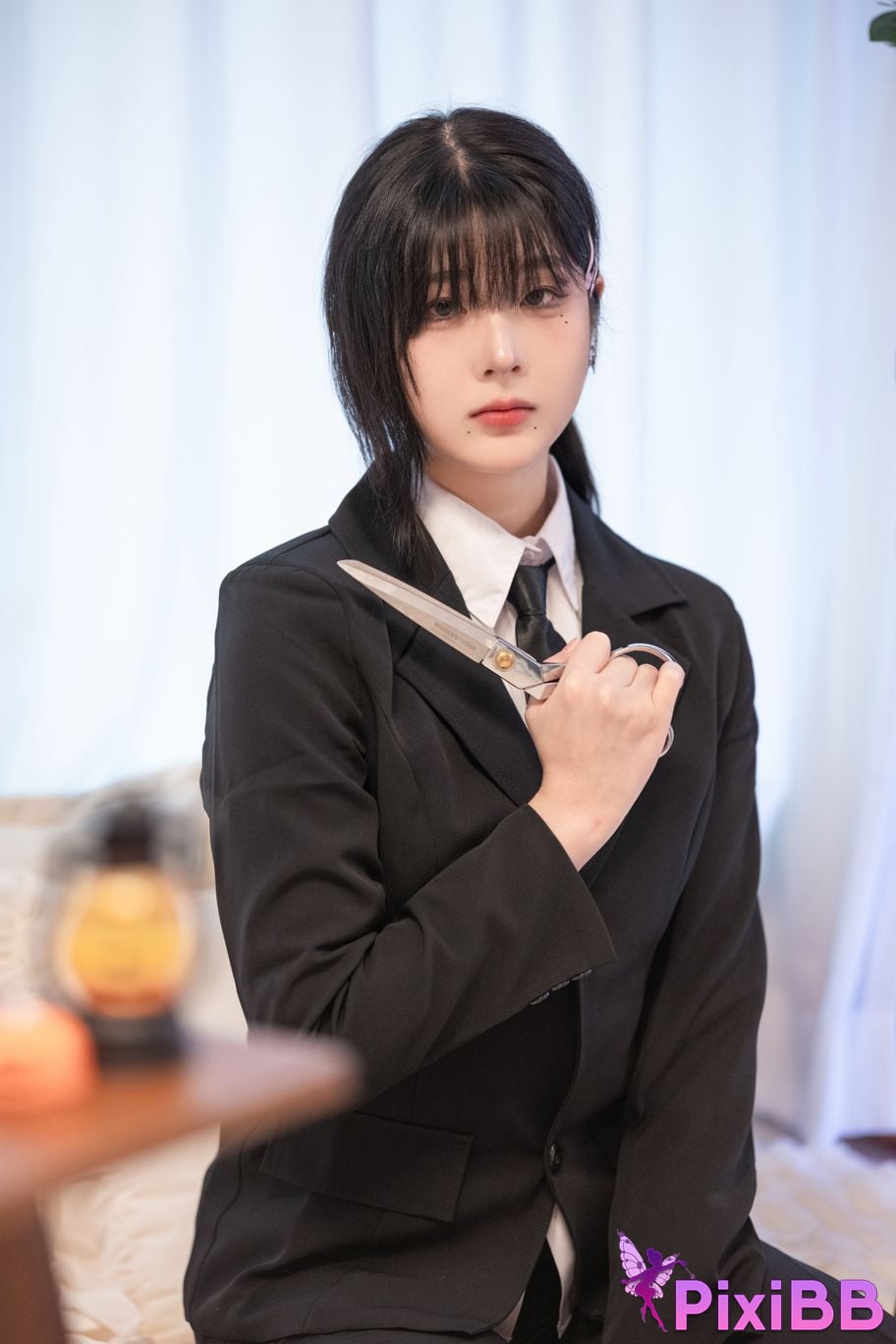 Jang Joo Zhangzhou Halloween halloween commemoration chain saw man Kobeni cosplay PixiBB.COM 022