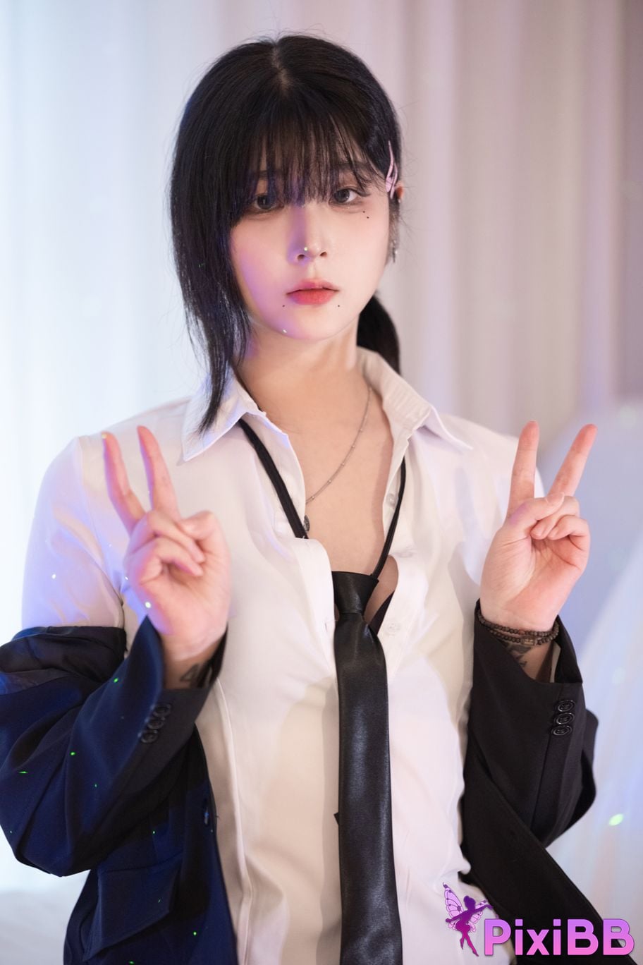 Jang Joo Zhangzhou Halloween halloween commemoration chain saw man Kobeni cosplay PixiBB.COM 028