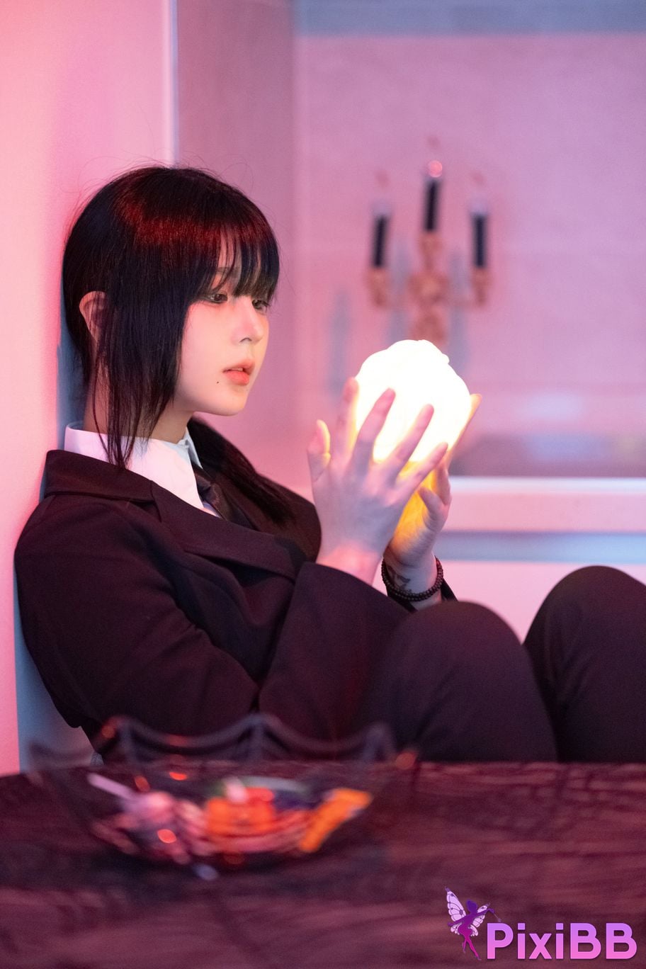 Jang Joo Zhangzhou Halloween halloween commemoration chain saw man Kobeni cosplay PixiBB.COM 045