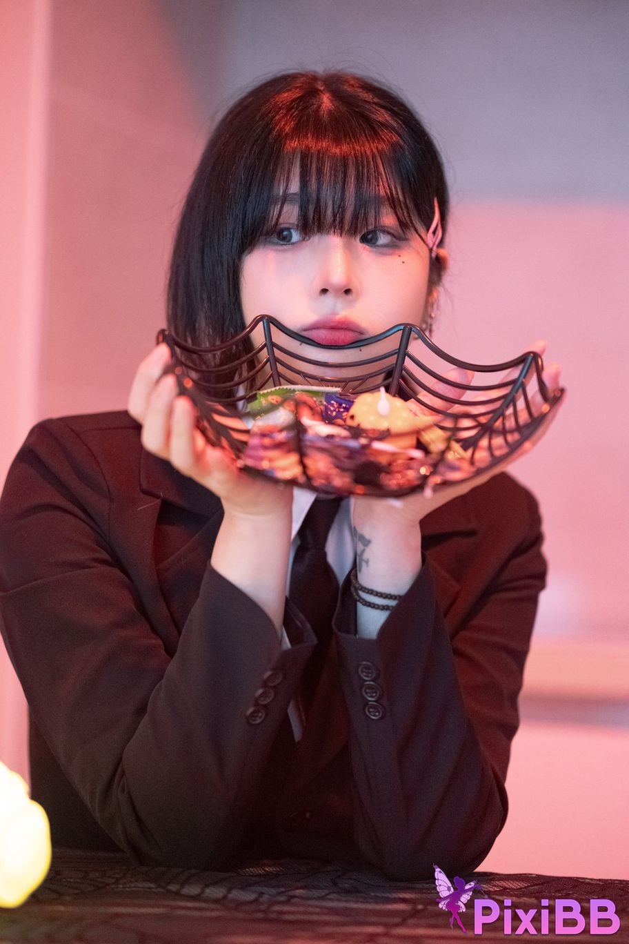 Jang Joo Zhangzhou Halloween halloween commemoration chain saw man Kobeni cosplay PixiBB.COM 071