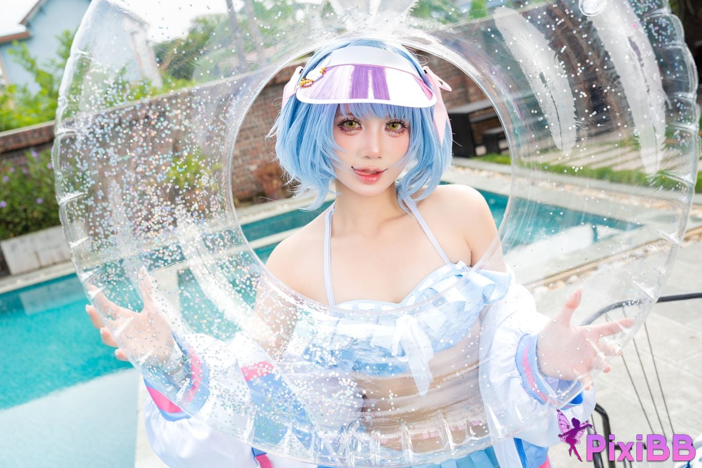 Cosplayer PoppaChan Pekora Summer PixiBB.COM 008