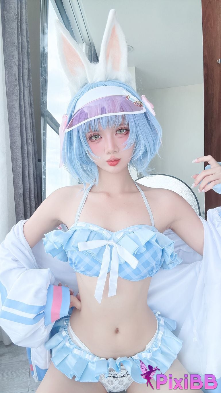 Cosplayer PoppaChan Pekora Summer PixiBB.COM 040