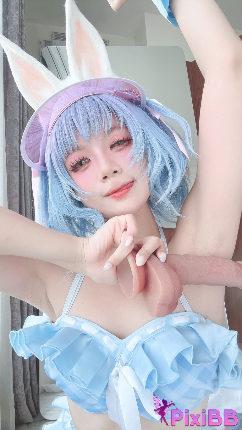 Cosplayer PoppaChan Pekora Summer PixiBB.COM 048