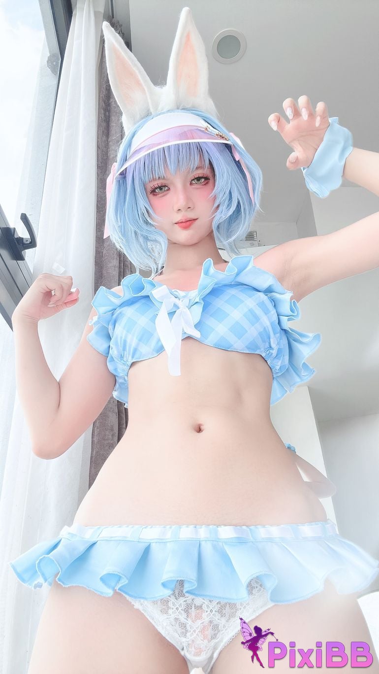 Cosplayer PoppaChan Pekora Summer PixiBB.COM 055