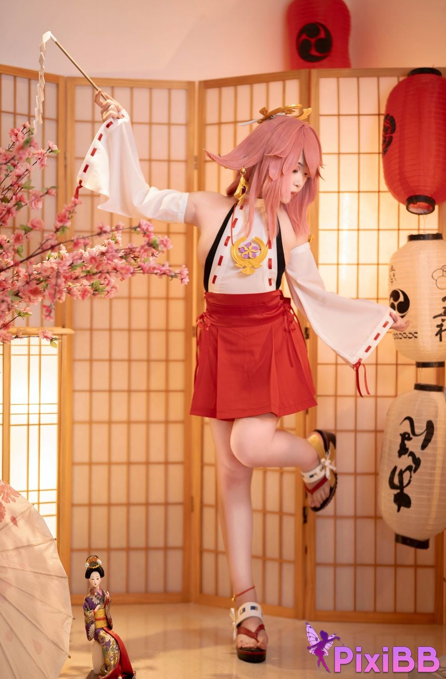 Cosplay Bangni Kunini Yae Kamiko PixiBB.COM 001