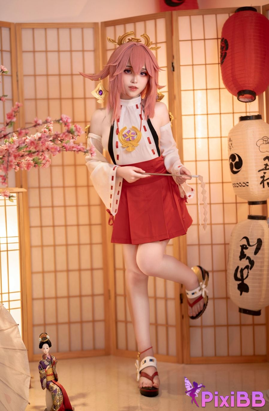 Cosplay Bangni Kunini Yae Kamiko PixiBB.COM 002