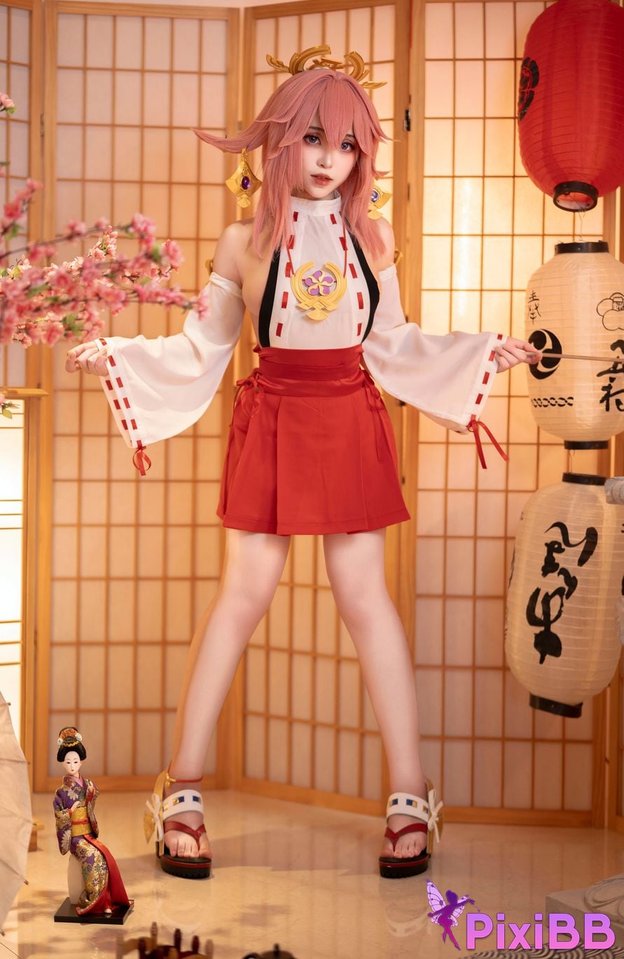 Cosplay Bangni Kunini Yae Kamiko PixiBB.COM 004