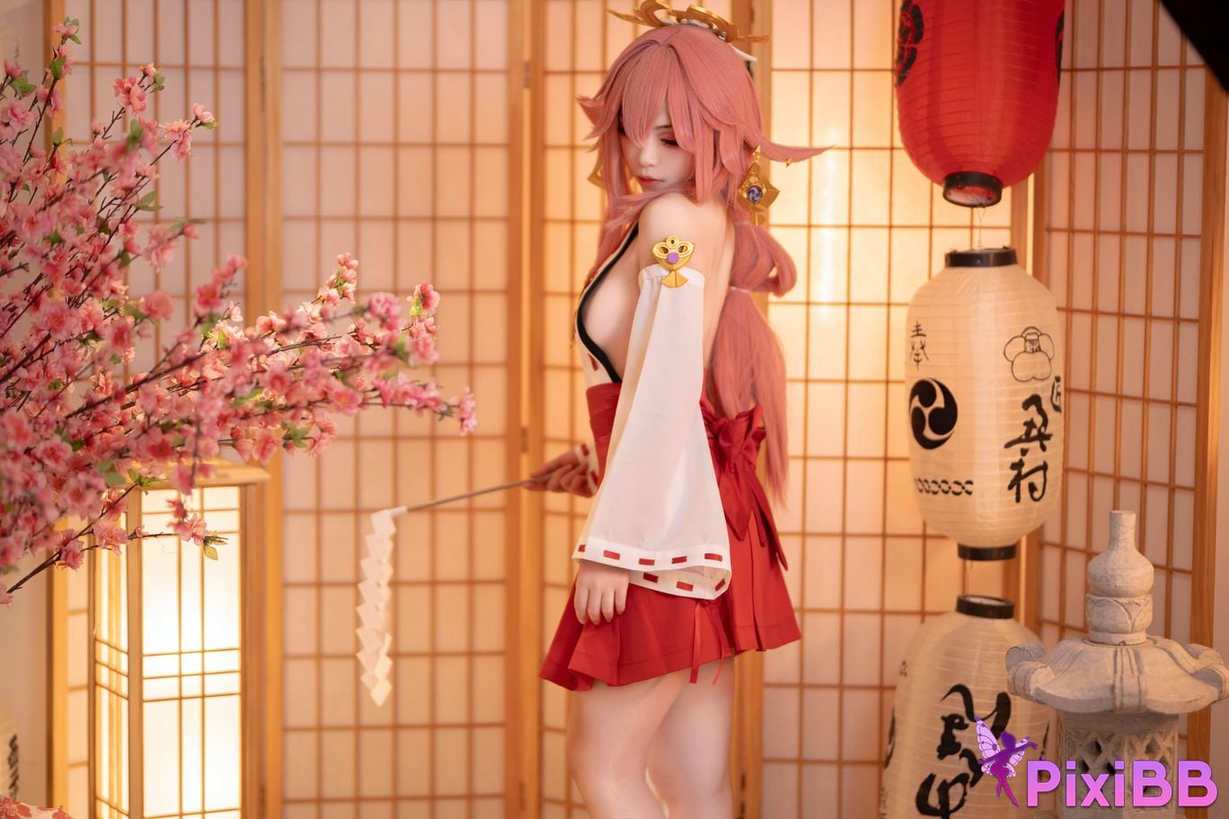 Cosplay Bangni Kunini Yae Kamiko PixiBB.COM 006