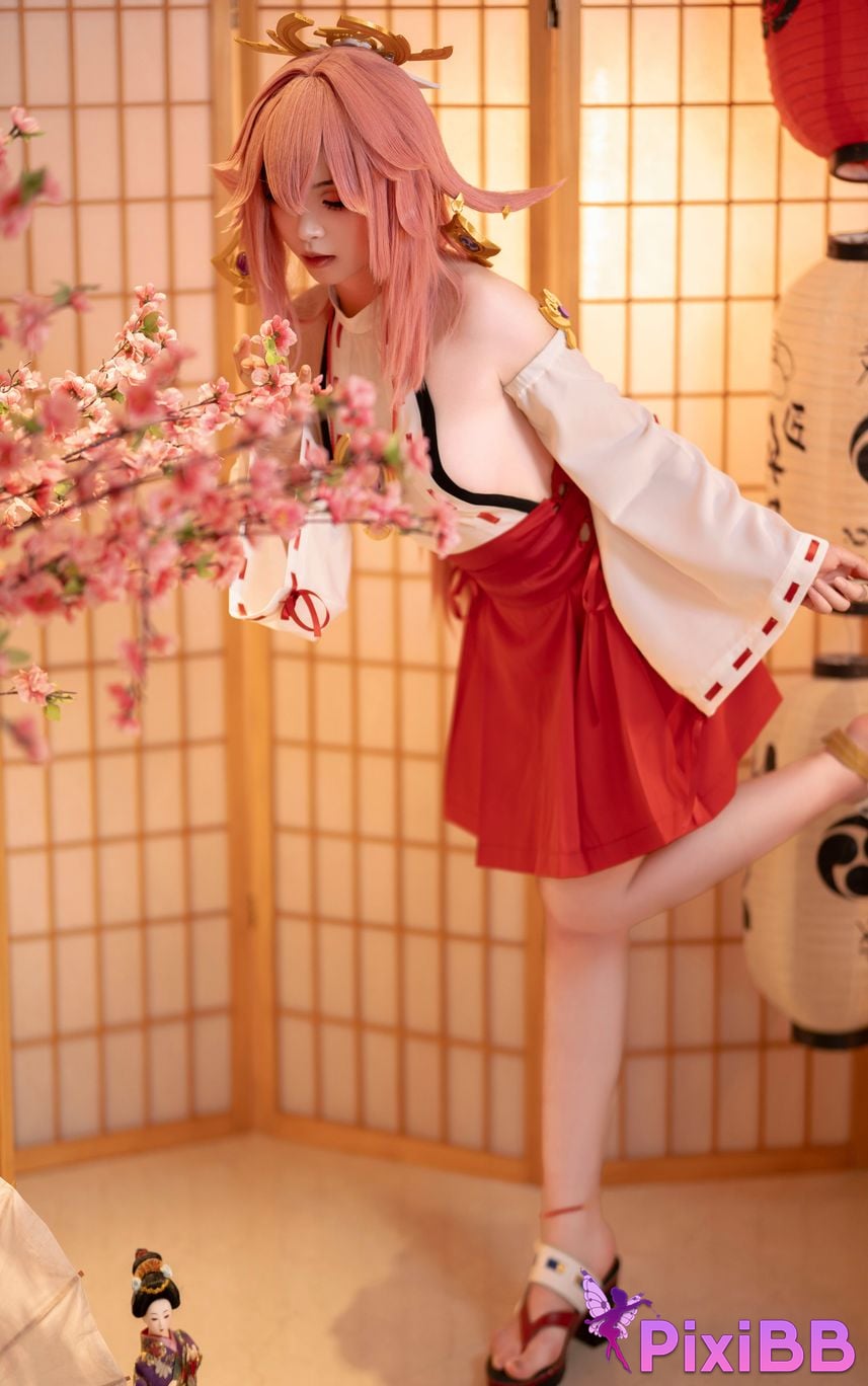 Cosplay Bangni Kunini Yae Kamiko PixiBB.COM 008