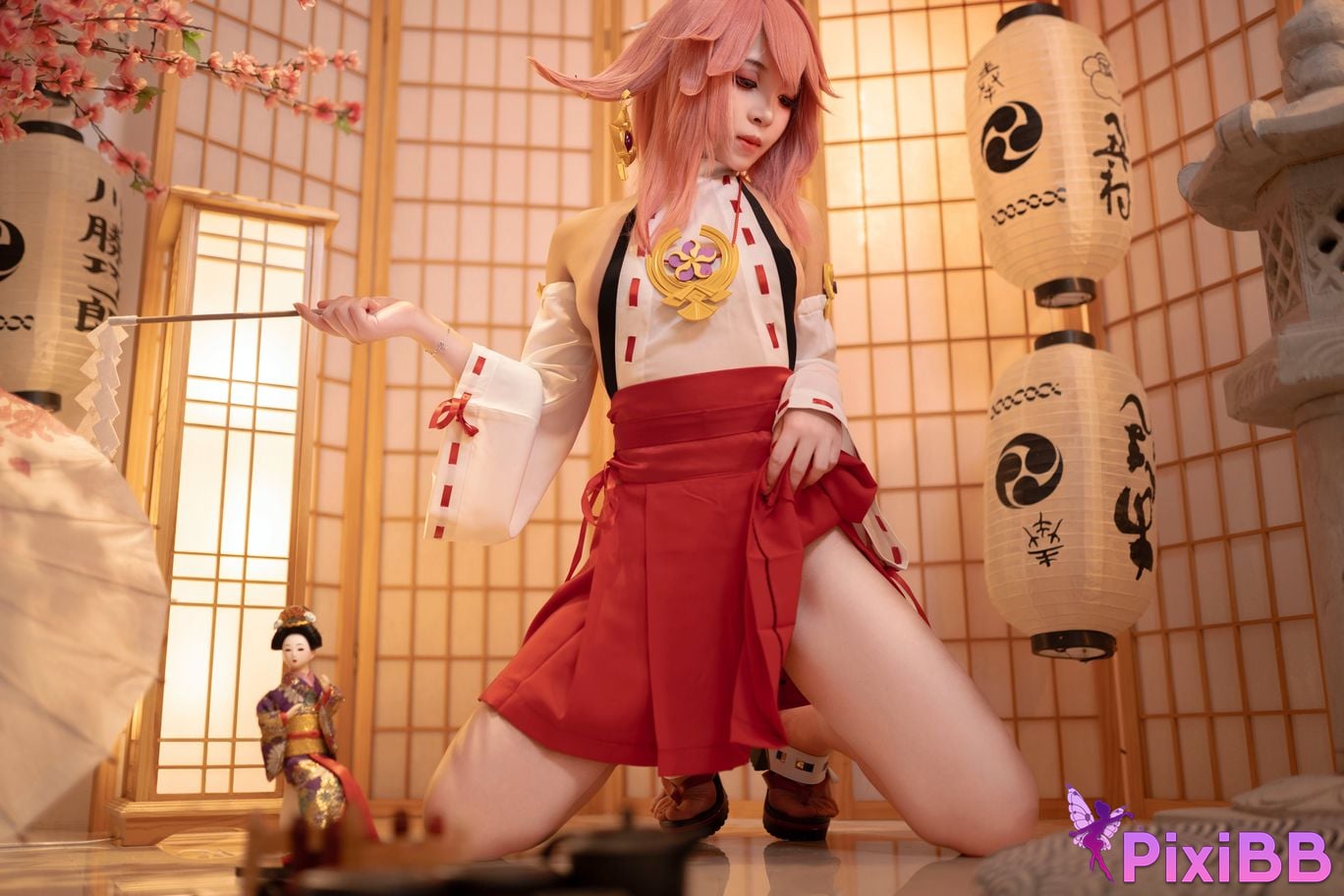 Cosplay Bangni Kunini Yae Kamiko PixiBB.COM 020