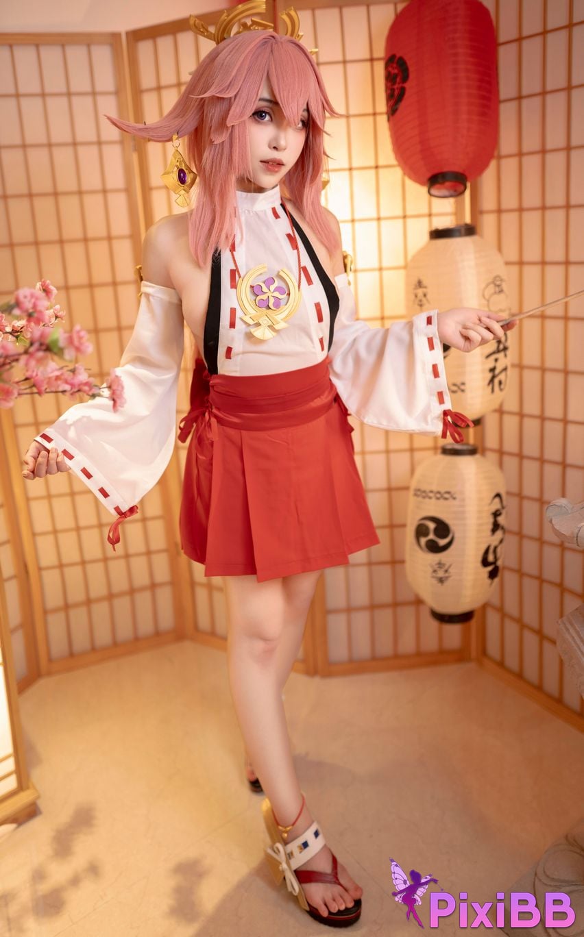 Cosplay Bangni Kunini Yae Kamiko PixiBB.COM 027