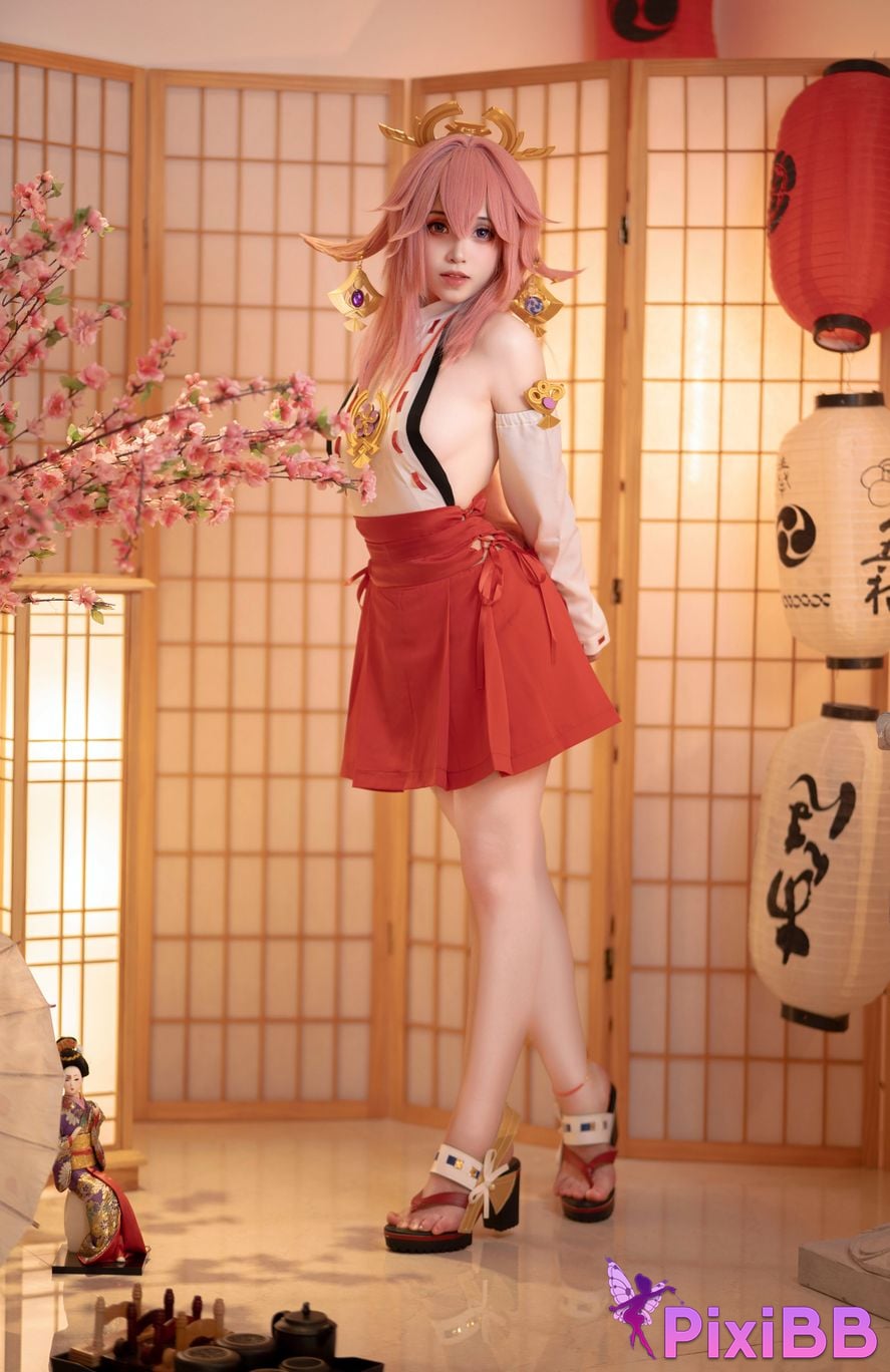 Cosplay Bangni Kunini Yae Kamiko PixiBB.COM 038