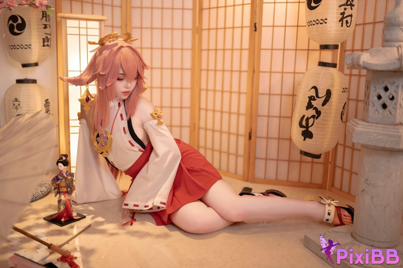 Cosplay Bangni Kunini Yae Kamiko PixiBB.COM 052