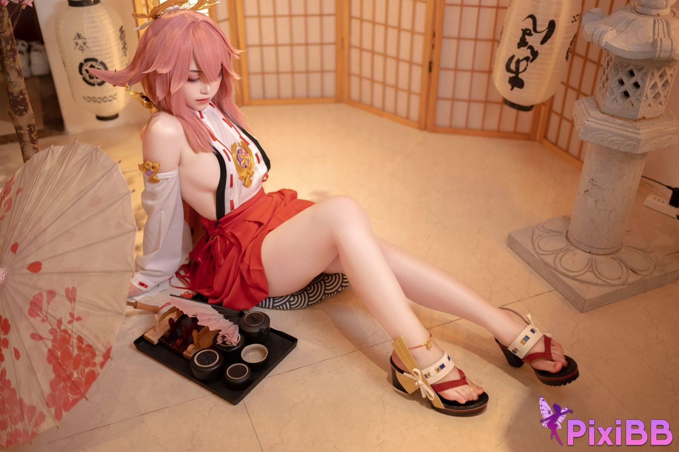 Cosplay Bangni Kunini Yae Kamiko PixiBB.COM 056