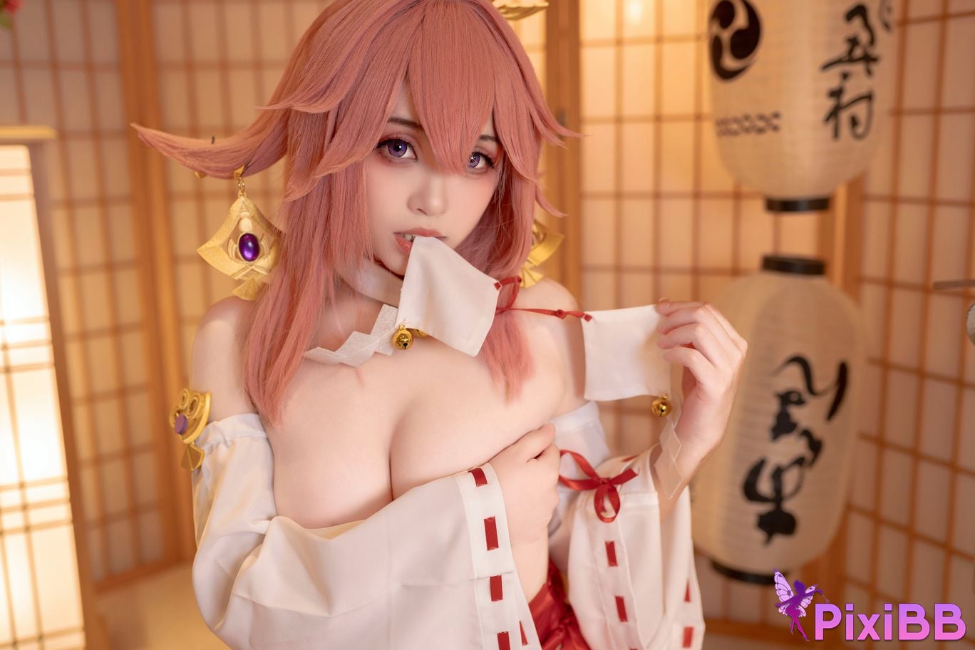 Cosplay Bangni Kunini Yae Kamiko PixiBB.COM 090
