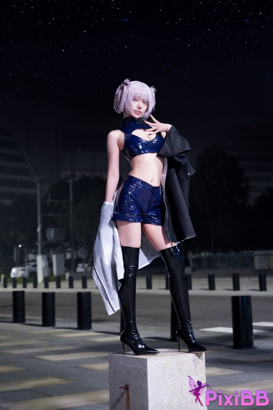 Cosplayer Jiao Rou Ji Walk u re Nanakusa Nazuna Seven grass chestnuts PixiBB.COM 003