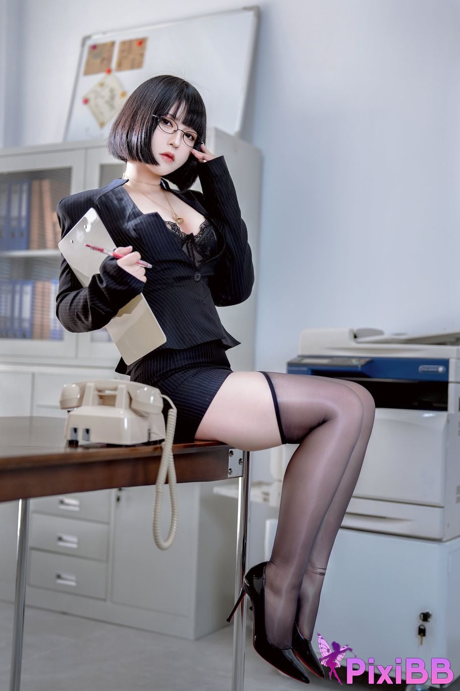 Cosplayer Half half son Boss Vol.03 PixiBB.COM 035