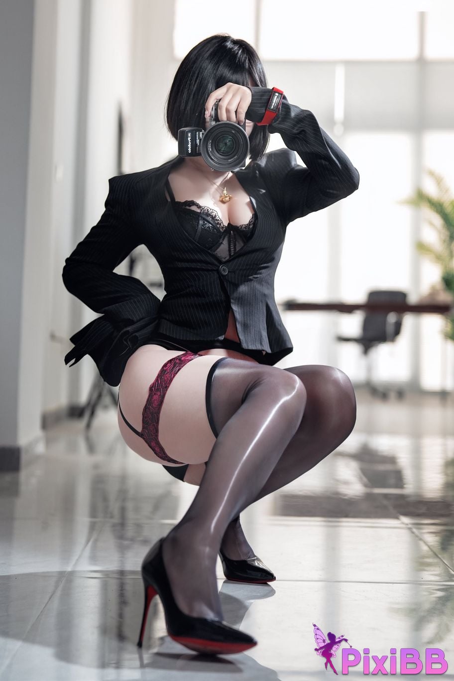 Cosplayer Half half son Boss Vol.03 PixiBB.COM 044