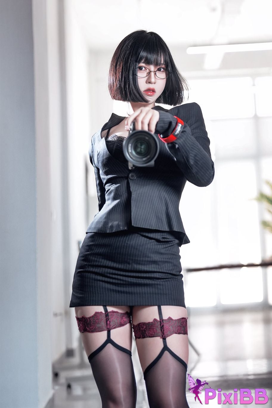 Cosplayer Half half son Boss Vol.03 PixiBB.COM 048